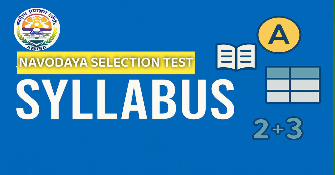 Jnvst syllabus